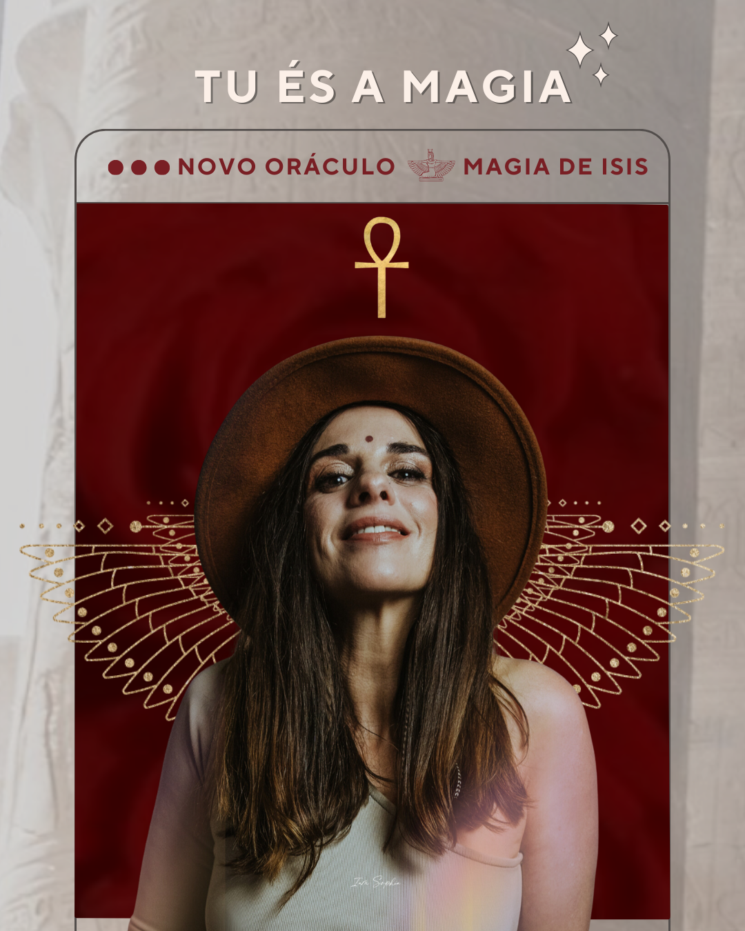 𓆃 Oráculo de ISIS 44 cartas 𓄂𓆃 Oferta de entrada no WORKSHOP "CHAMA O TEU PODER A TI"