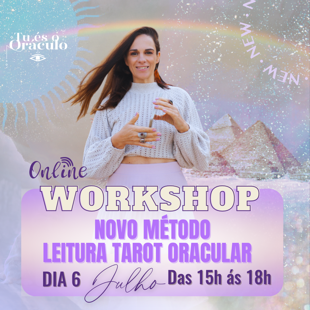 WORKSHOP  Método Tarot Oracular  | Leitura Secreta IAM SOPHIA