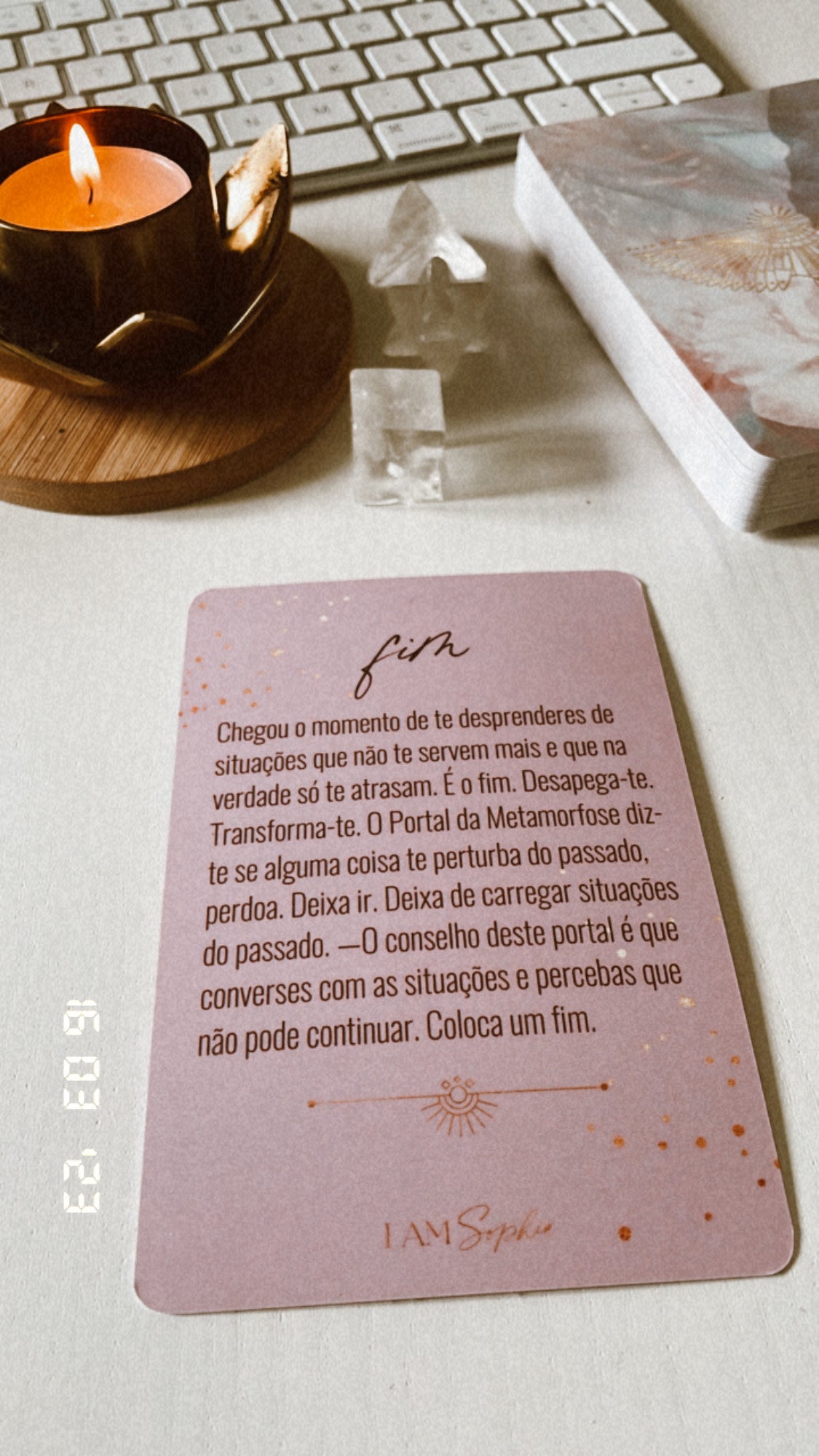 Oráculo de 44 cartas TU ÉS O ORÁCULO - BÓNUS OFERTA MASTERCLASS